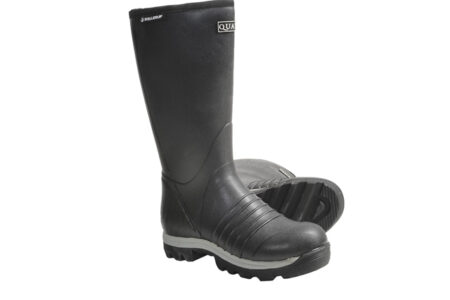 BLACK RUBBER BOOTS