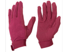 MAROON COTTON GLOVES