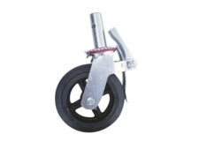 SCAFFOLDING WHEEL WITH BRAKE