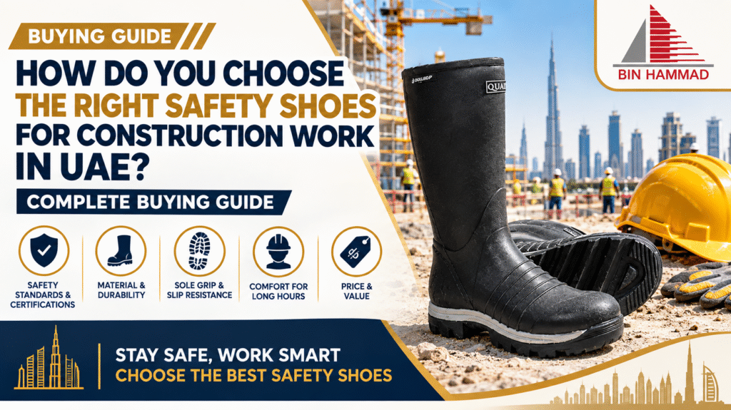 Safety Shoes for Construction Work in UAE