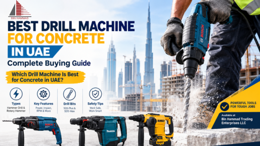 best drill machine for concrete in UAE